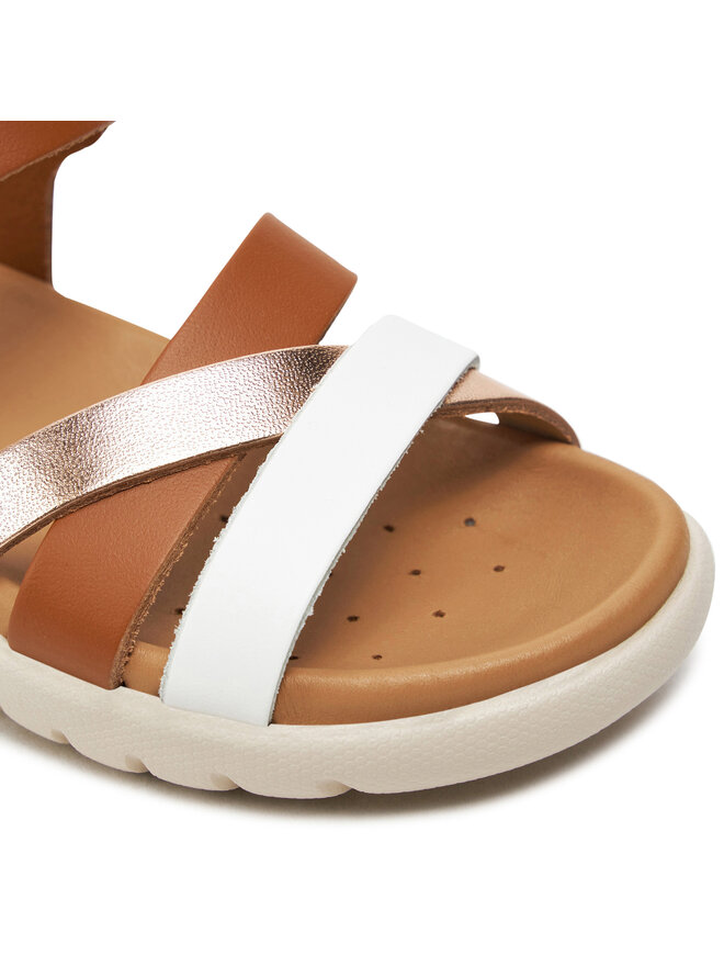 Geox Sandali Geox J Sandal Soleima Gir J45GSA 043CF C6A7F M Rjava