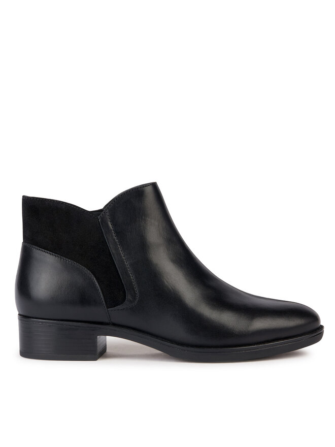 Geox Polokozačky Geox D Felicity D36G1D 04322 C9999 Černá