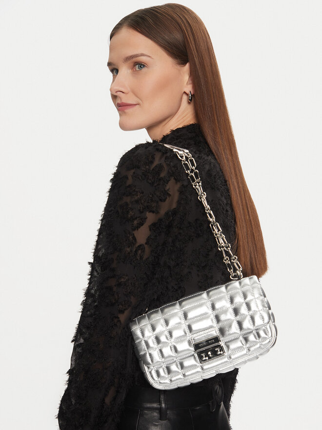 MICHAEL Michael Kors Torebka MICHAEL Michael Kors 30S4S2RL5K Srebrny