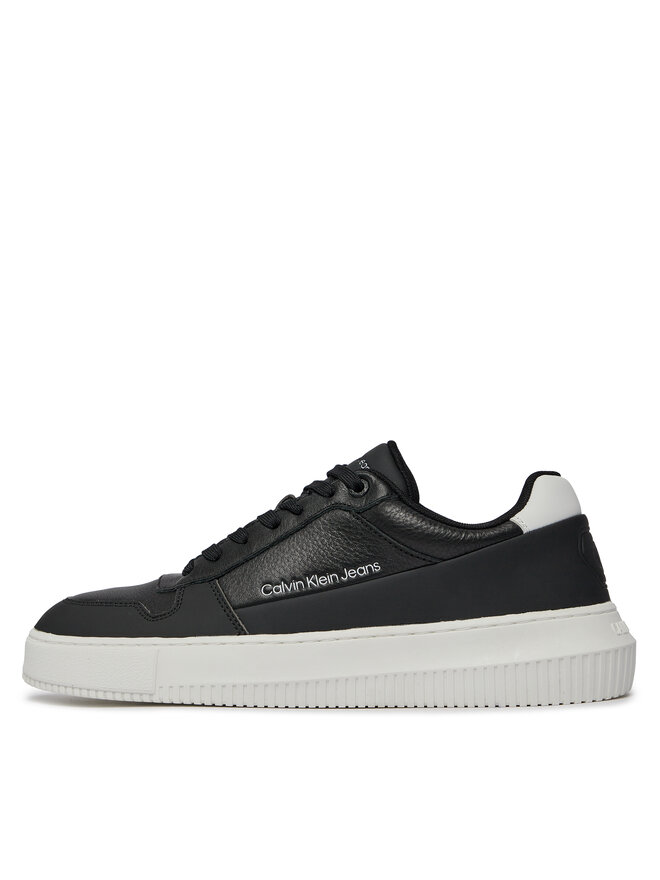 Calvin Klein Jeans Sneakers Calvin Klein Jeans Chunky Cupsole Low Lth In Sat YM0YM00873 Schwarz