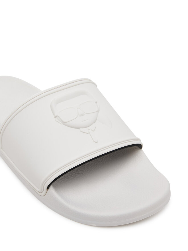 KARL LAGERFELD Шльопанці KARL LAGERFELD Kondo KL70009A Білий