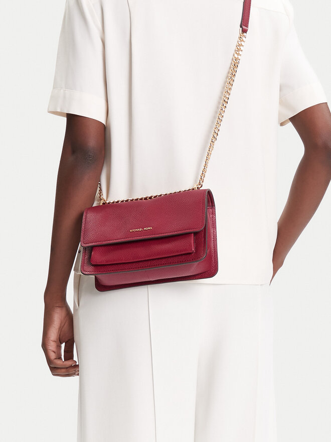 MICHAEL Michael Kors Bolso MICHAEL Michael Kors Claire 30T4GC7L3T Guinda/burdeos
