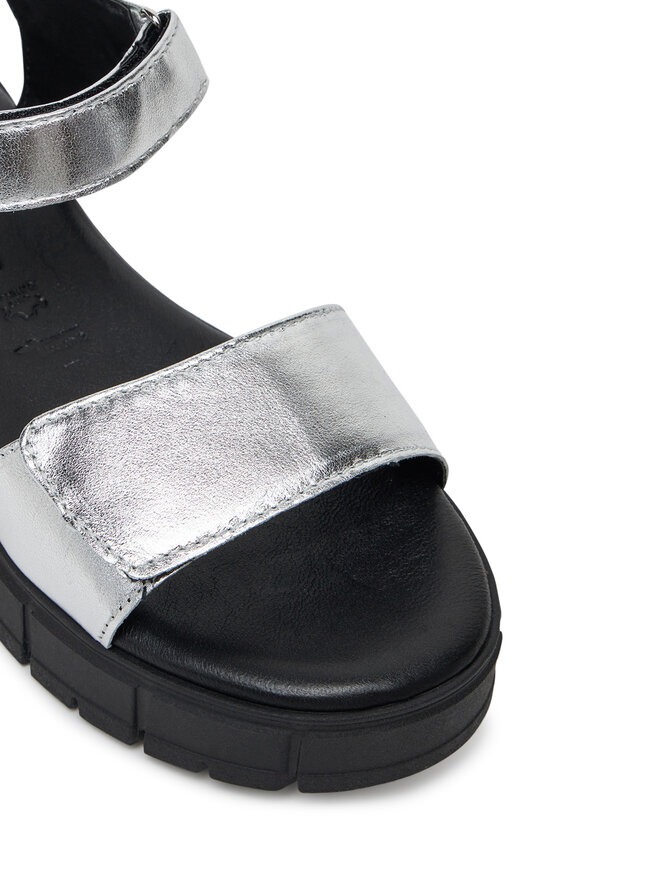 Tamaris Sandały Tamaris 1-28209-44 Srebrny