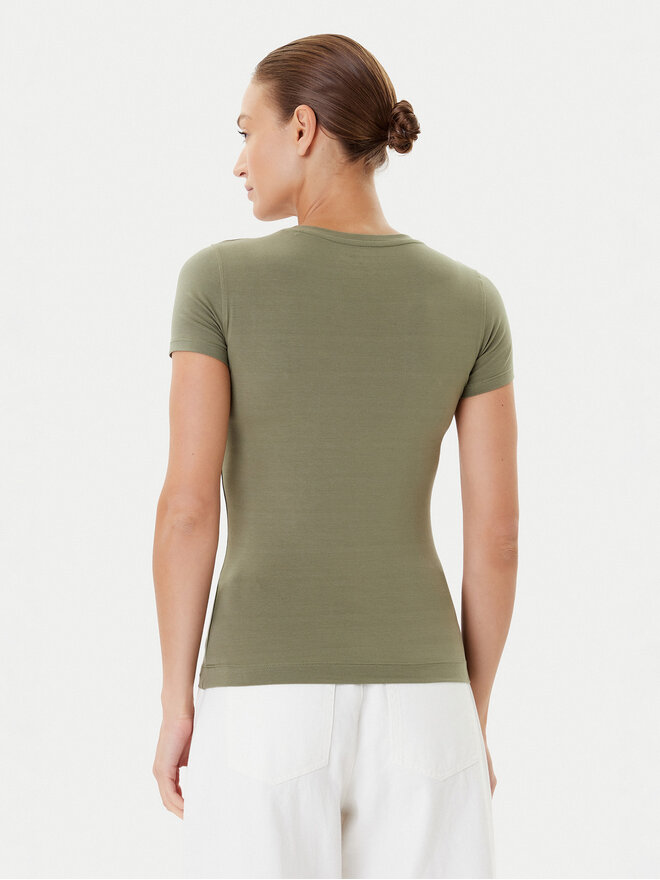 Guess Guess Póló W5YI13 J1314 Khaki Regular Fit