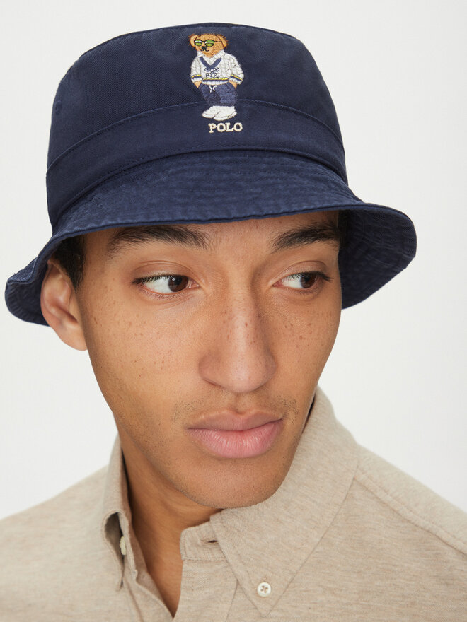 Polo Ralph Lauren Kapelusz Polo Ralph Lauren 710963780001 Granatowy