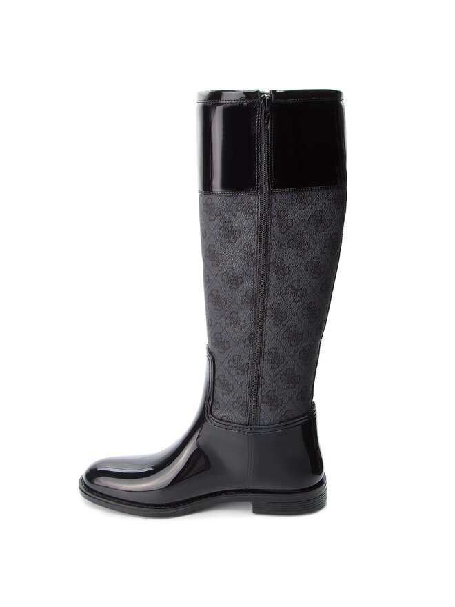 Guess Gummistiefel Guess FLSSY3 RUB11 Schwarz