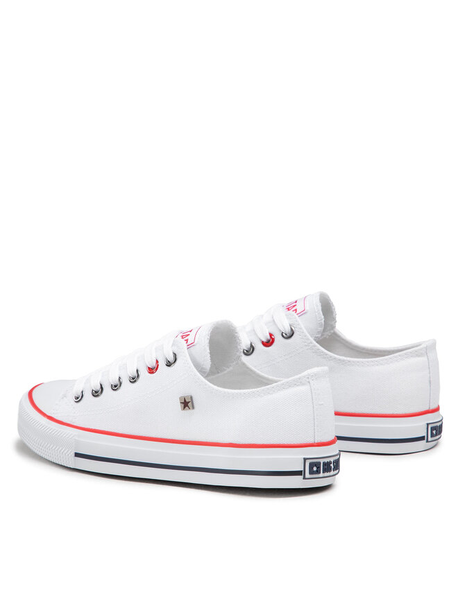 Big Star Shoes Plátěnky Big Star Shoes T274022 101 Bílá