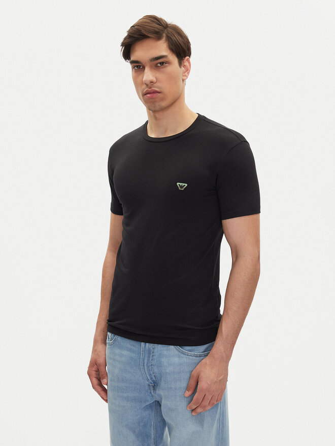 Emporio Armani Underwear Emporio Armani Underwear Póló EM000379 AF10784 UC001 Fekete Slim Fit