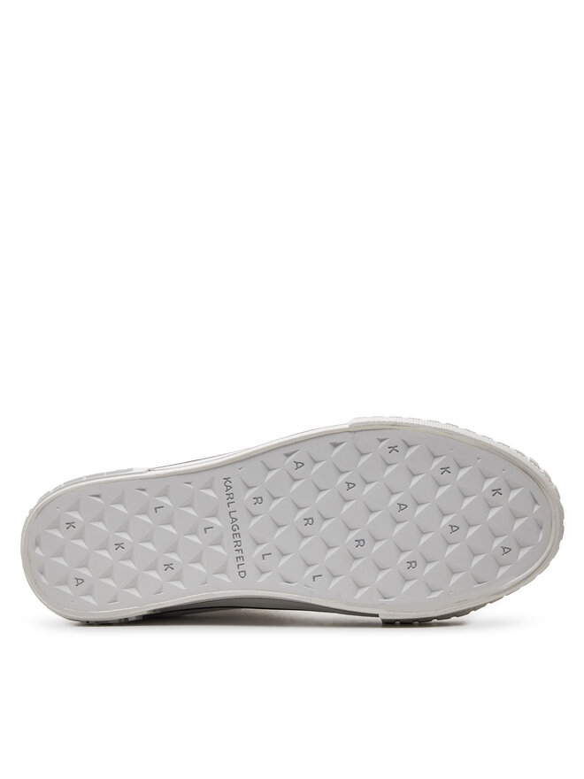 KARL LAGERFELD Sneakers aus Stoff KARL LAGERFELD KL60444 Weiß