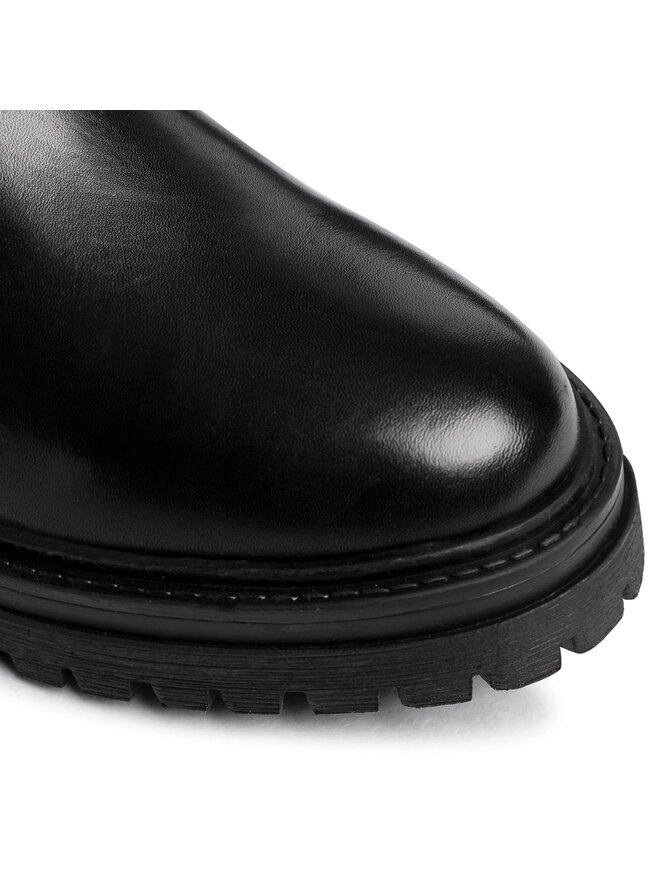Geox Kozačky ve vojenském stylu Geox D Iridea C D04HRC 05443 C9999 Černá