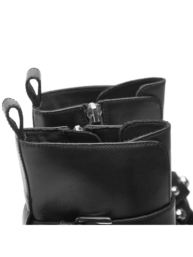 Geox Īsie zābaki Geox D Hoara C D26FTC 00043 C9999 Melns