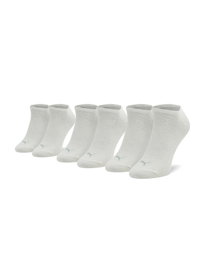 Puma Set di 3 paia di calzini corti unisex Puma 906807 54 Beige