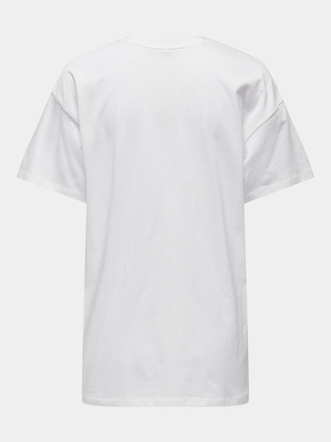 ONLY ONLY T-Shirt Pixie 15316702 Λευκό Regular Fit