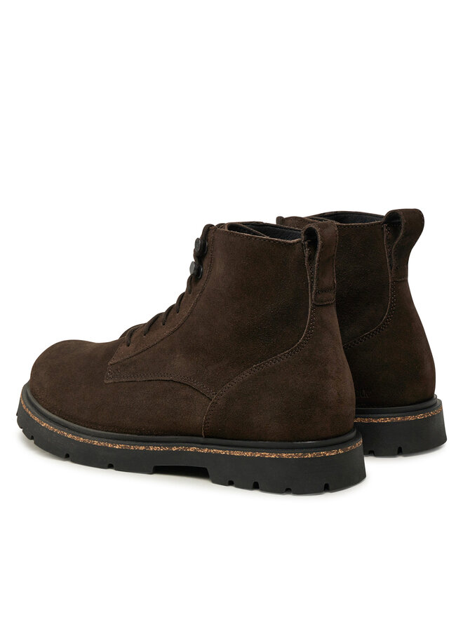 Birkenstock Kotníková obuv Birkenstock Highwood Lace Mid M Leve 1028931 Hnědá