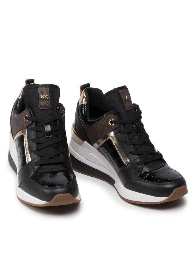 MICHAEL Michael Kors Sneakers MICHAEL Michael Kors Georgie Trainer 43R2GEFS2A Schwarz