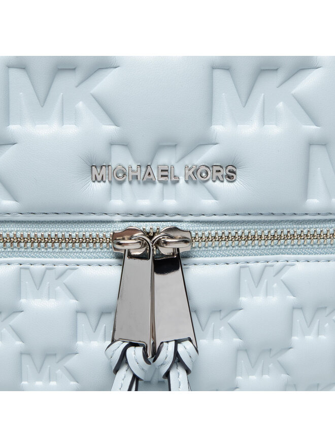Mochilas Michael Kors Rhea Medium Cuero Mujer Azules Con Mochila