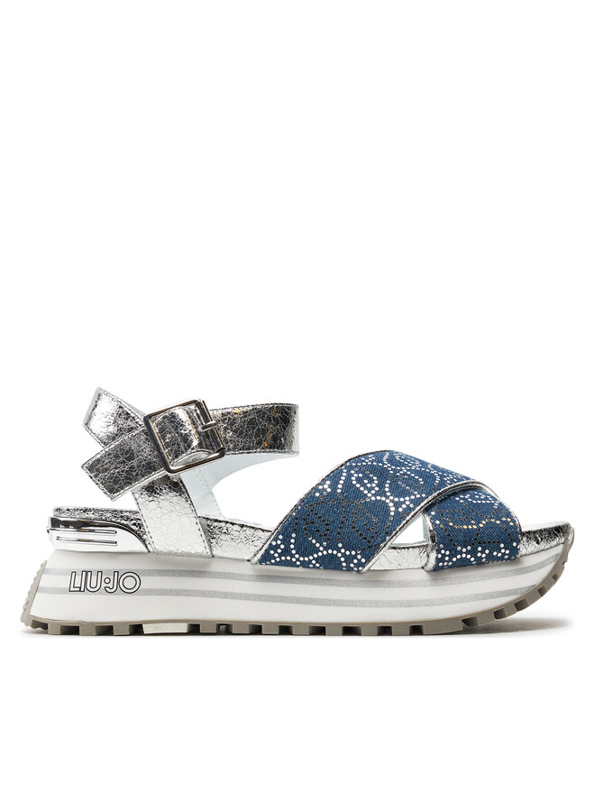 Liu Jo Sandali Liu Jo Maxi Wonder 11 BA4105 EX259 Blu scuro