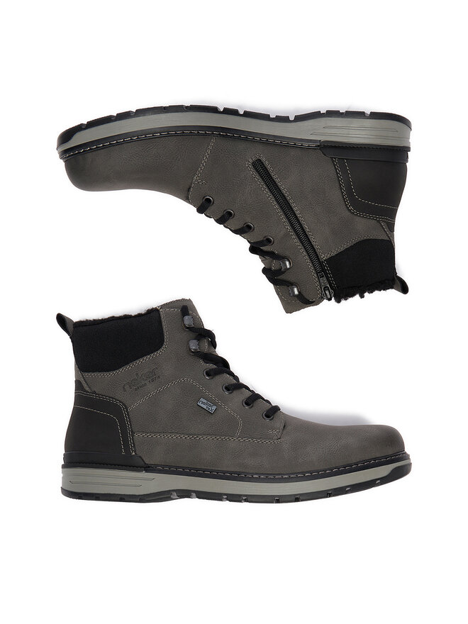 Rieker Schnürschuhe Rieker CEO-39442-45 Grau