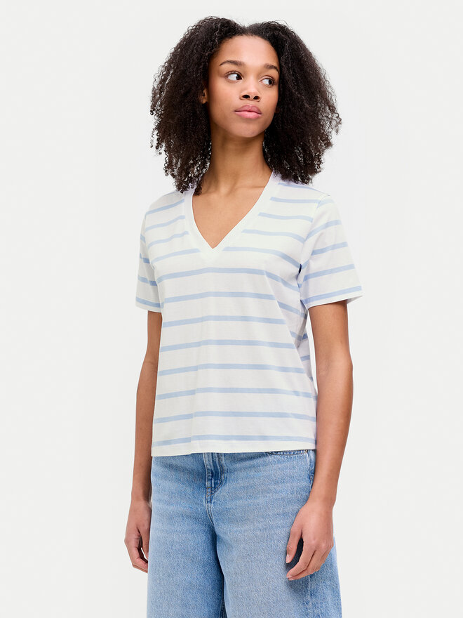 JJXX JJXX Camiseta Annie 12257577 Azul Regular Fit