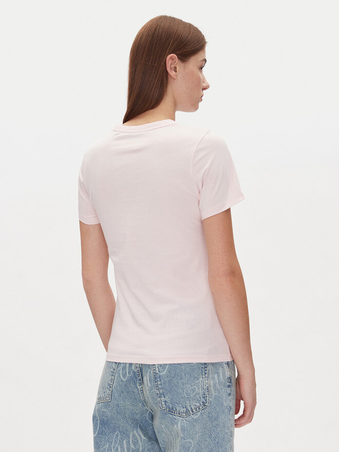 HUGO HUGO Camiseta Classic Tee_B 50510772 Rosa Slim Fit