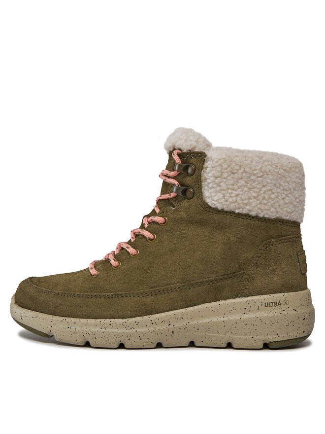 Skechers Botki Skechers Glacial Ultra Woodsy 144175/OLV Khaki
