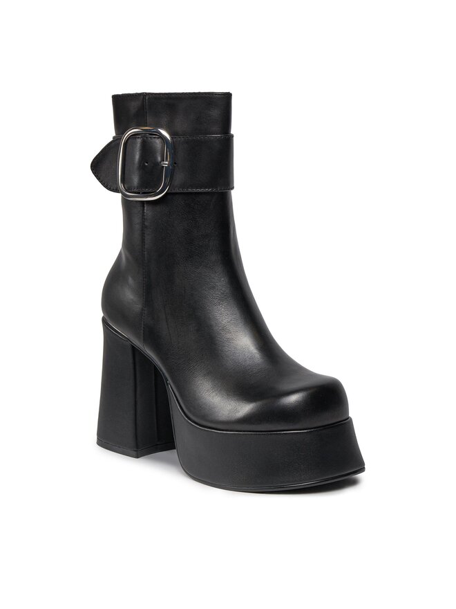 Steve Madden Μποτάκια Steve Madden Siren Bootie SM11002628 SM11002628-017 Μαύρο