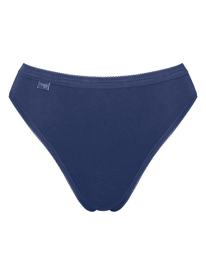 Sloggi Sloggi 3er-Set klassische Damenslips Basic 10222391 Blau