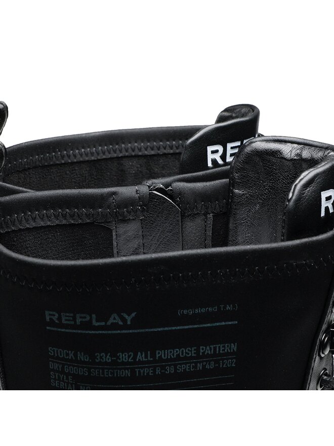 REPLAY Stiefel Replay Any Combat GWL72 .000.C0001T Schwarz