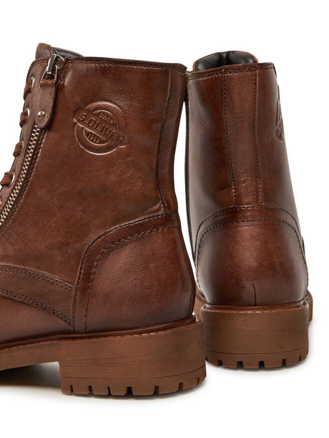 s.Oliver Schnürstiefeletten s.Oliver 5-25219-41 Braun