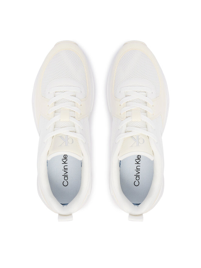 Calvin Klein Sneakers Calvin Klein Hike Runner Lace Up Su Mesh Wmn HW0HW03440 Weiß