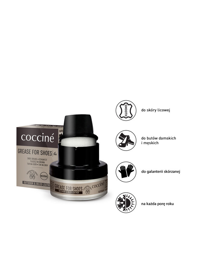 Coccine Cipőviasz Coccine Grease For Shoes 55/29/50/02/A/v4 Fekete