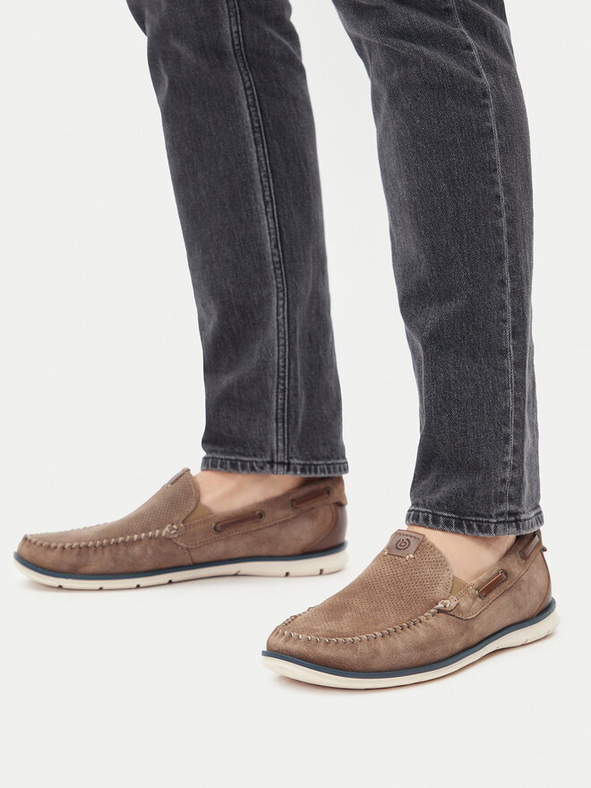 Bugatti Mokasini Bugatti 321-ARU61-1400 Bež