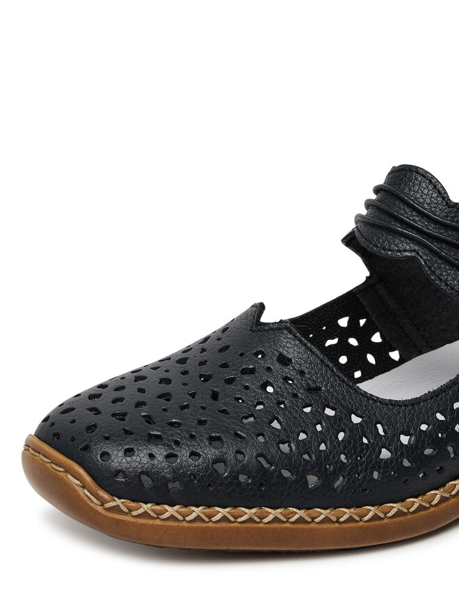 Rieker Halbschuhe Rieker 41399-14 Schwarz