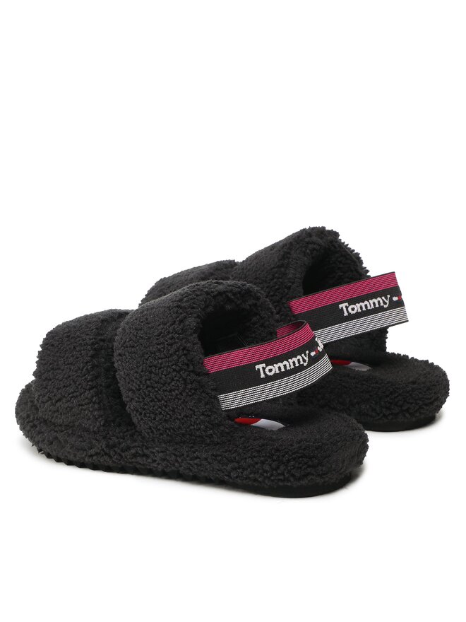 Tommy Jeans Pantuflas Tommy Jeans Tj Winter Sandal 2D EN0EN02031 Negro