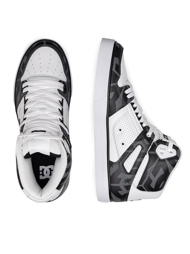 DC Αθλητικά DC PURE HIGH-TOP WC ADYS400043-XKWS Λευκό