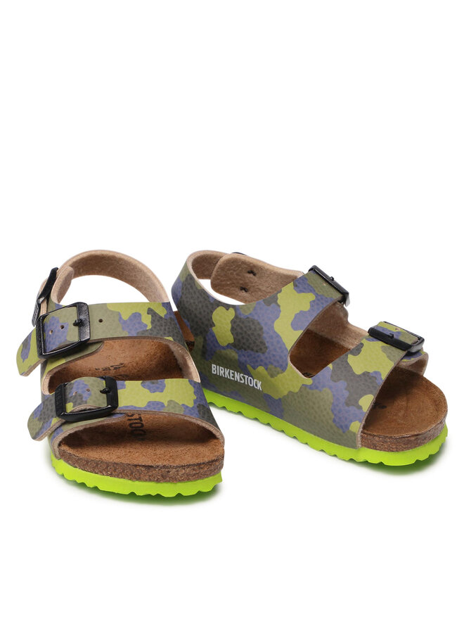 Birkenstock Sandały Birkenstock Milano Kinder 1022186 Zielony