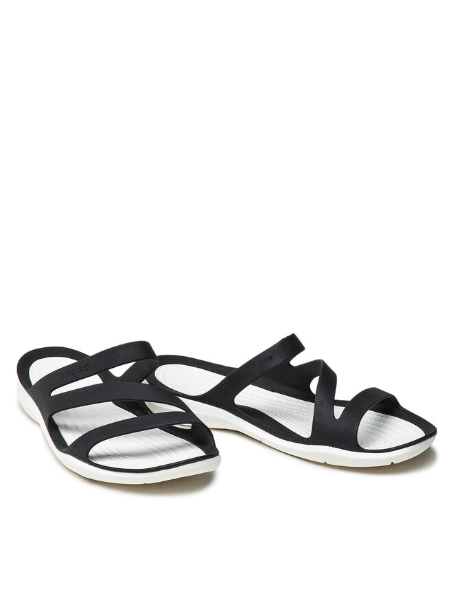 Crocs Klapki Crocs Swiftwater Sandal W 203998 Czarny