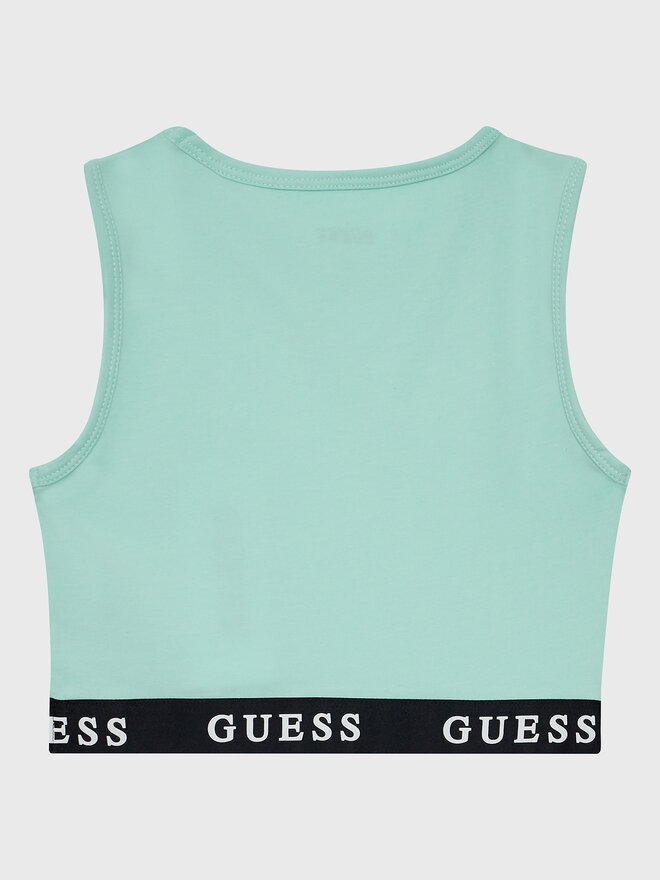 Guess Guess Felső J2YI34 KABR0 Kék Slim Fit