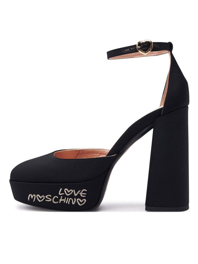 LOVE MOSCHINO Γοβάκια LOVE MOSCHINO JA1030CG1IIM0000 Μαύρο
