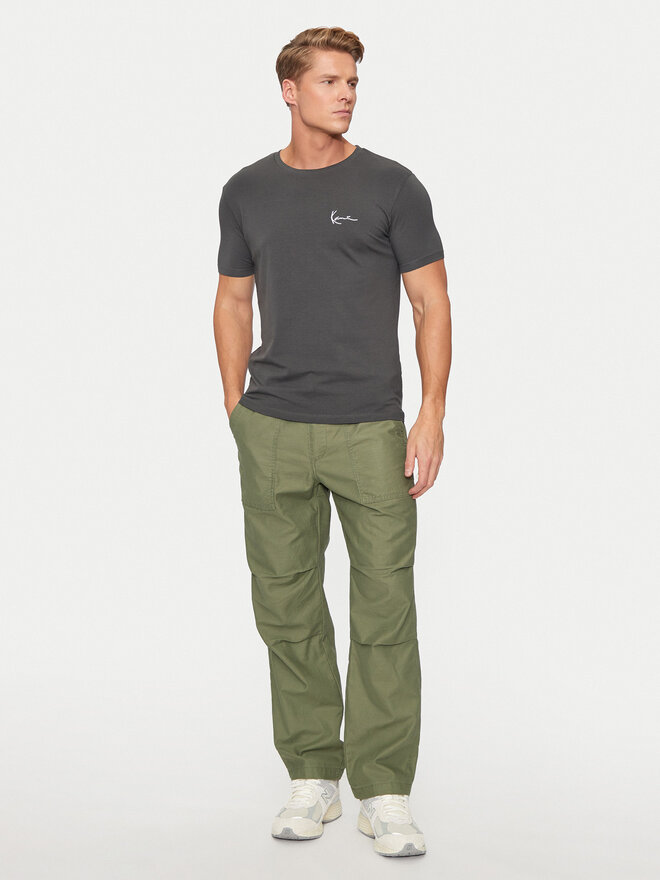 Karl Kani Karl Kani T-Shirt Small Signature 60300108 Μαύρο Slim Fit