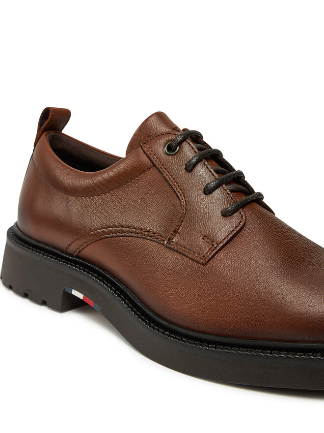 Tommy Hilfiger Scarpe basse Tommy Hilfiger Comfort Lwt Lth Shoe FM0FM05172 Marrone