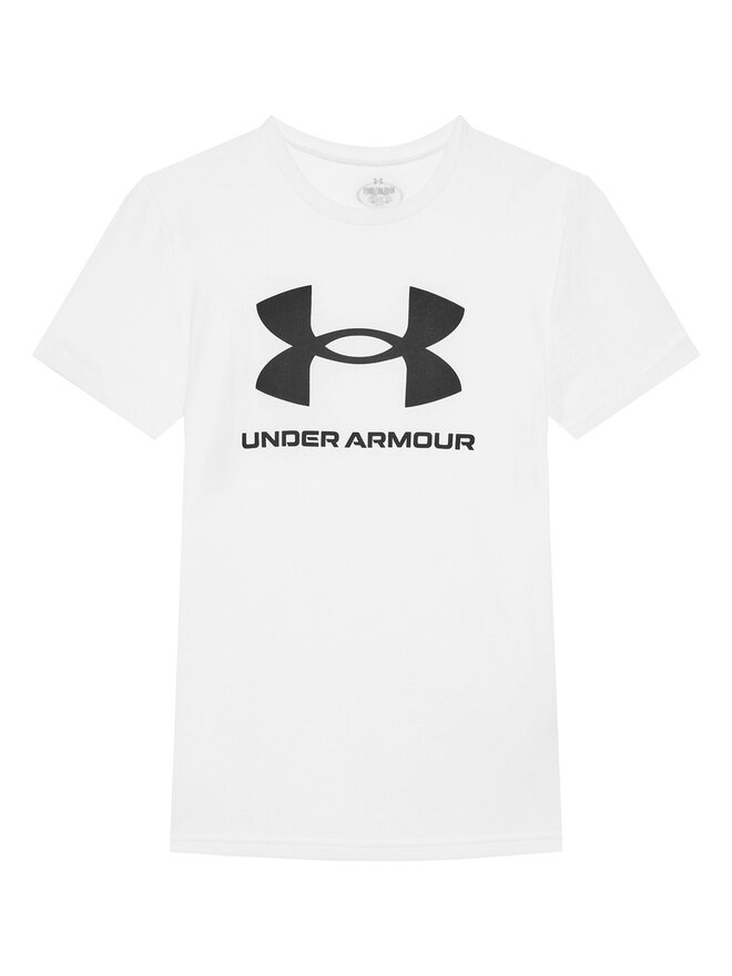 Under Armour Under Armour T-Shirt Ua Sportstyle Logo 1363282 Λευκό Loose Fit
