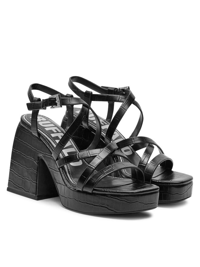 Buffalo Sandali Buffalo Sydney Miss 1291578 Nero
