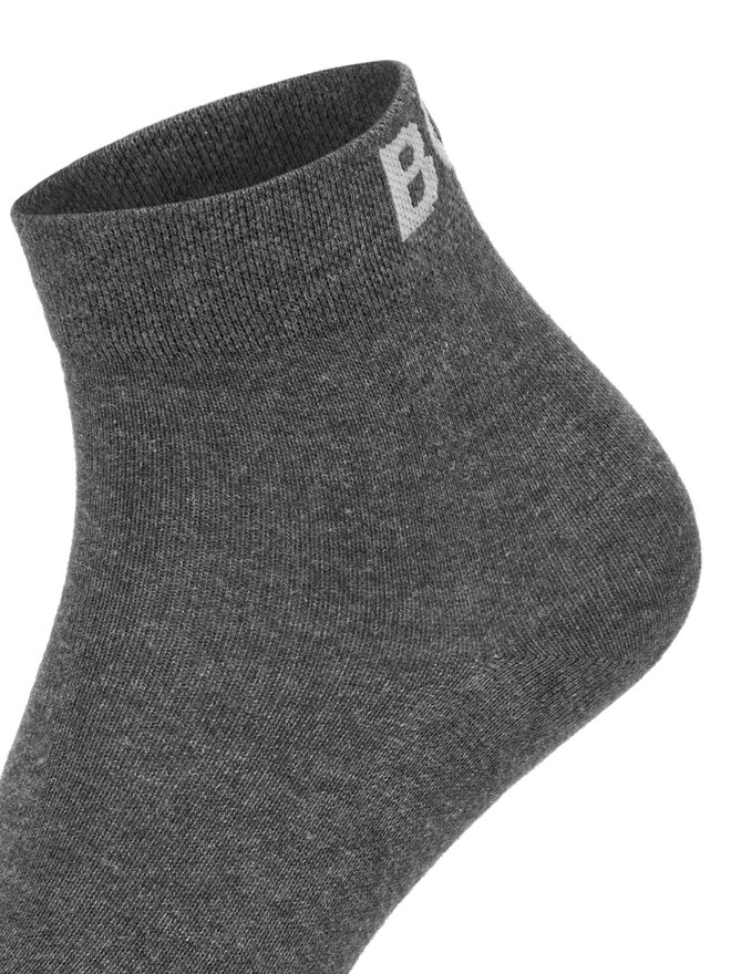 BOSS 2er-Set hohe Damensocken BOSS 2P SH Logo CC 50502066 Grau