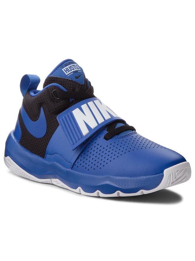 Zapatillas de baloncesto Nike Team Hustle D 8 GS 881941 405 Azul marino zapatos.es