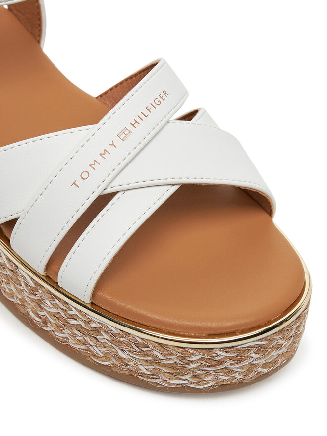 Tommy Hilfiger Espadryle Tommy Hilfiger T3A2-33790-0371 S Biały