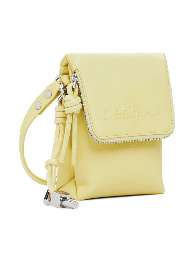 Desigual Torbica za telefon Desigual 25SAYP37 Žuta