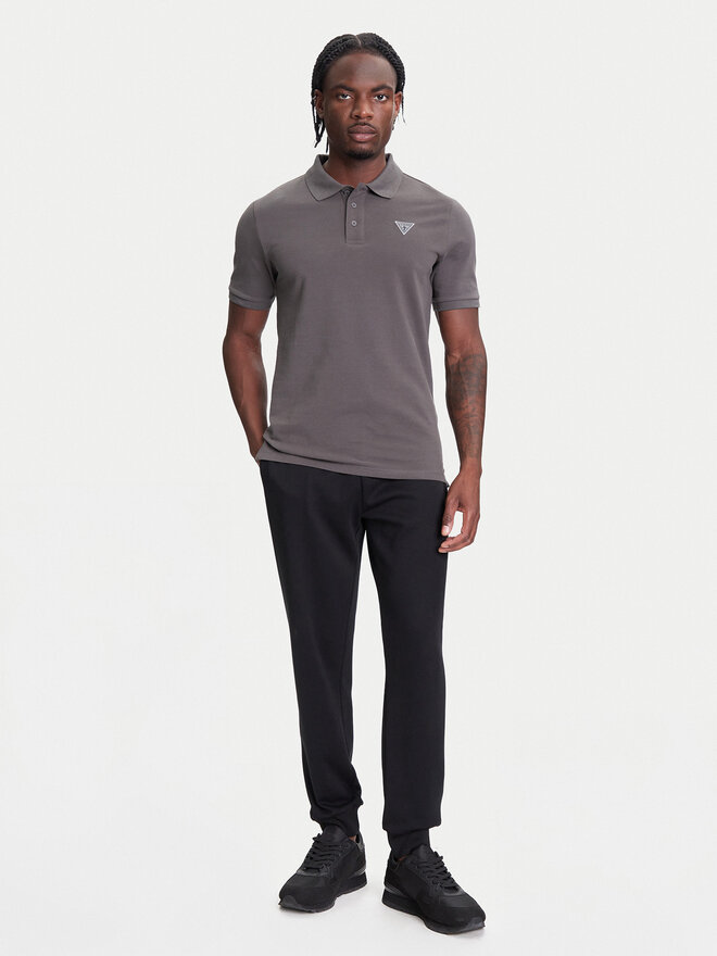 Guess Guess Поло Z5YP02 K9WF1 Сірий Regular Fit