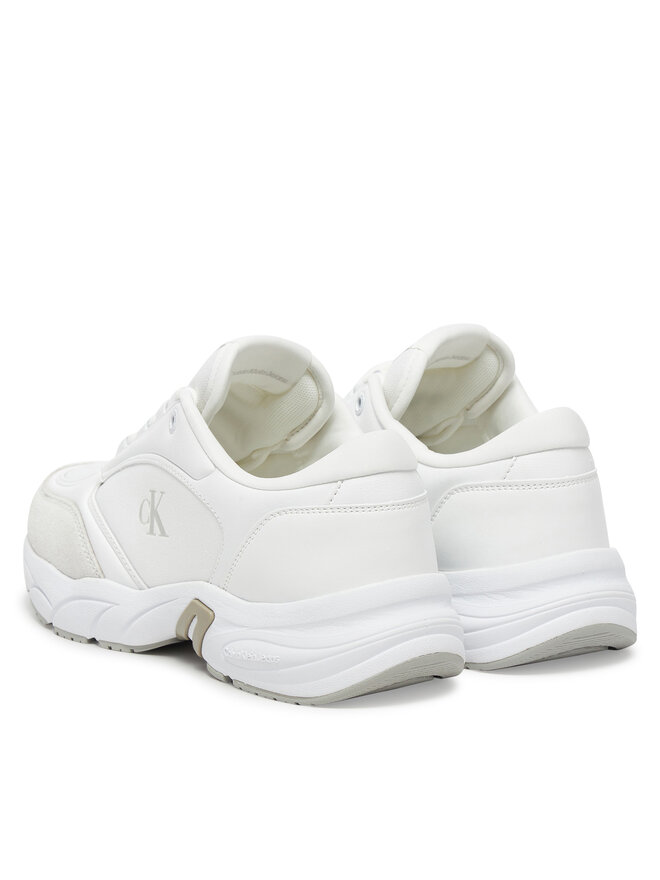 Calvin Klein Jeans Sneakersy Calvin Klein Jeans Retro Tennis Mg Mix YW0YW01743 Biały