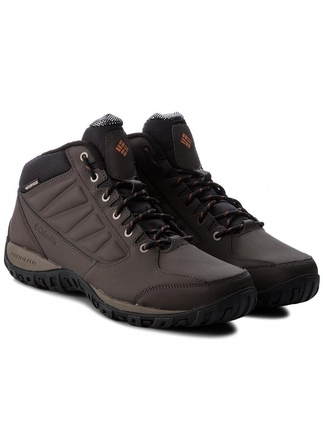 Botas de trekking Columbia Ruckel Ridge Chukka WP Omni Heat BM5524 Marron zapatos.es